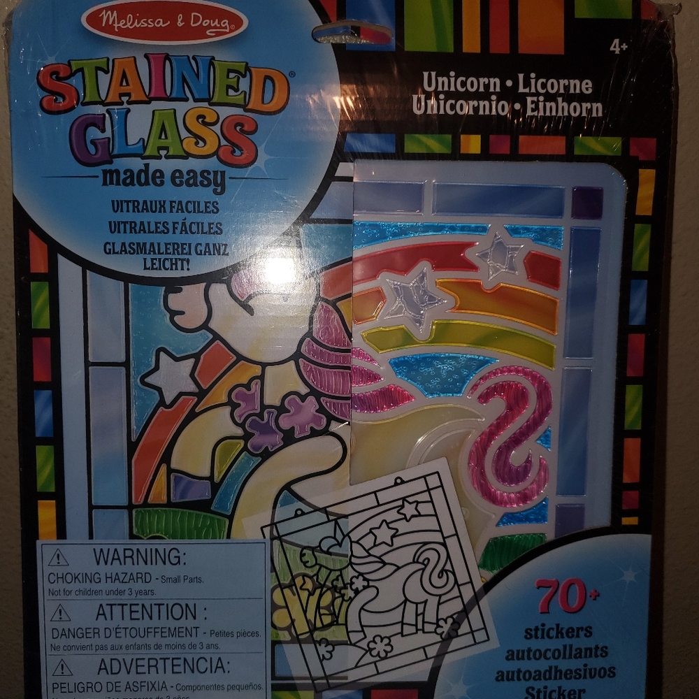 Melissa & Doug stainglass made easy